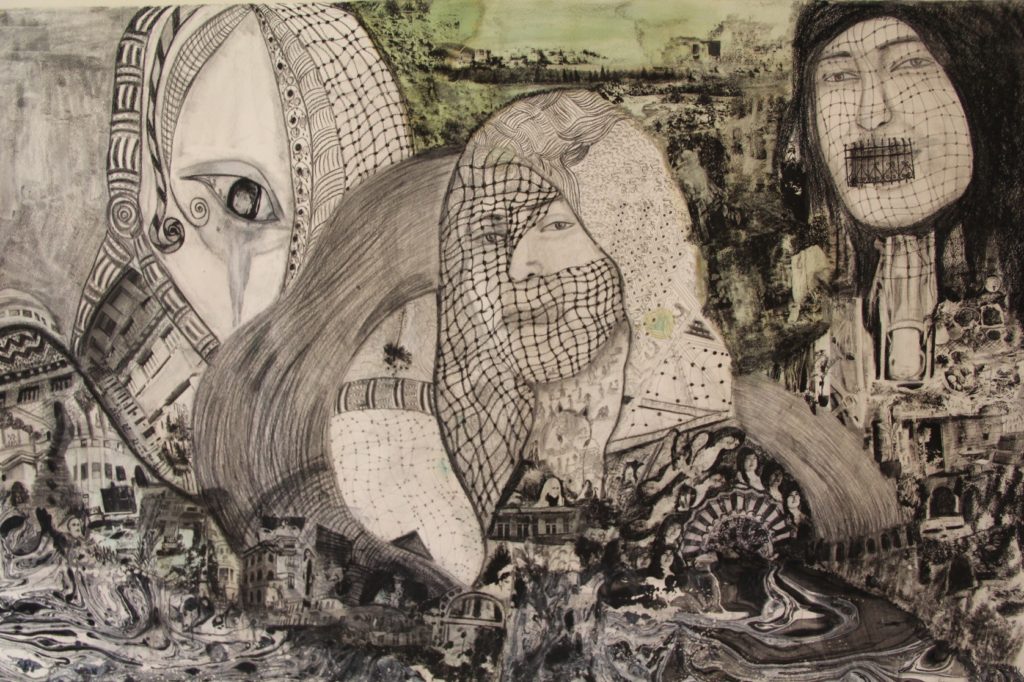 Работа Маха Абу Хуссейн. Без названия