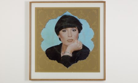 На верхнем фото -работа Давида Адики. Без названия