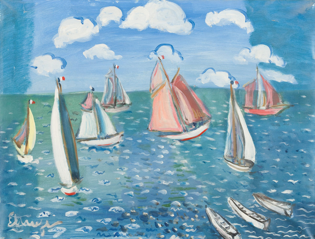 Фиг.3 Рауль Дюфи Регата от Хори