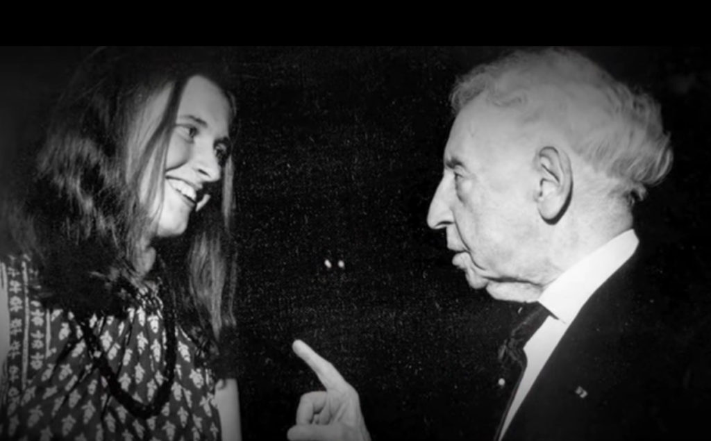 Янина Фиалковска и Артур Рубинштейн. 1974-й год