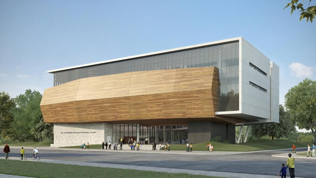 Здание Музея Природы, где проходит выставка