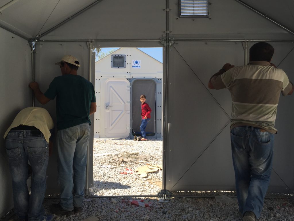 A “Better Shelter,” from the IKEA Foundation, UN Refugee Agency (UNHCR): A Home Away from Home, since 2010. (Better Shelter, IKEA Foundation, and UNHCR)