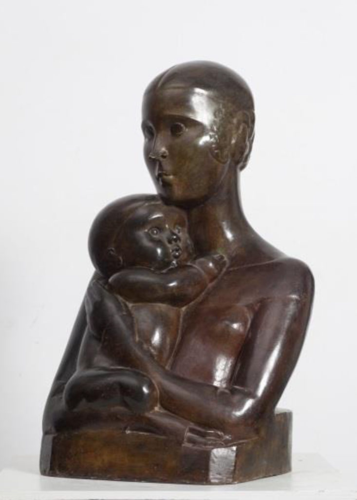 Ханна Орлова. Мать и дитя. 1924