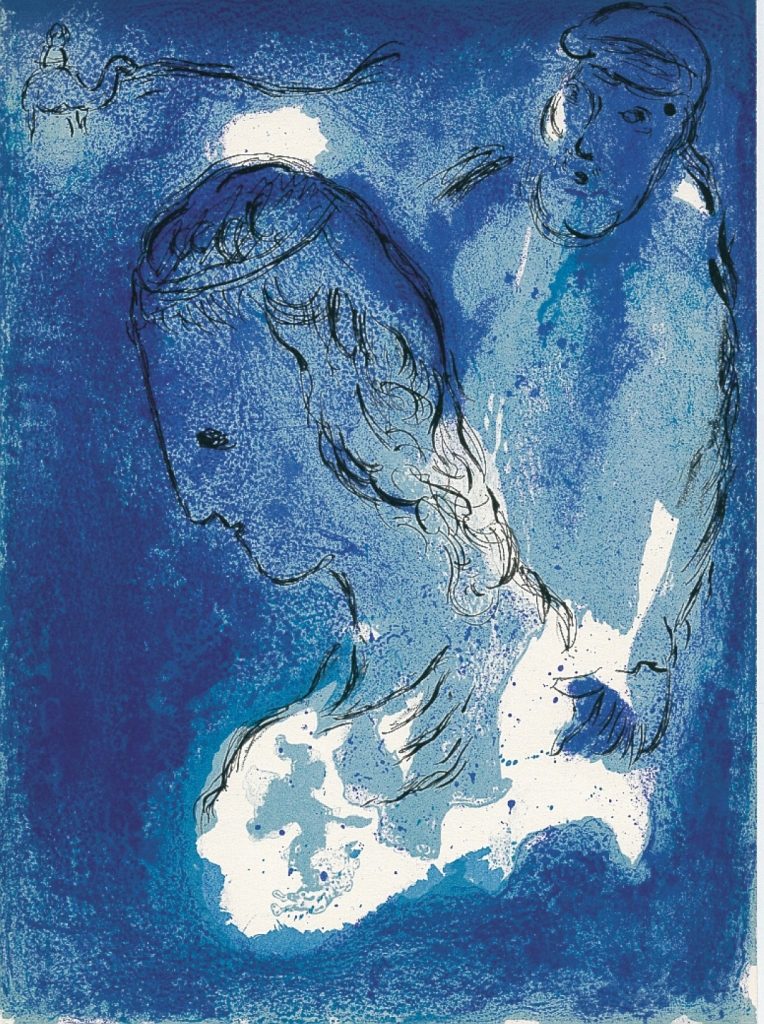 Marc Chagall, Abraham and Sarah