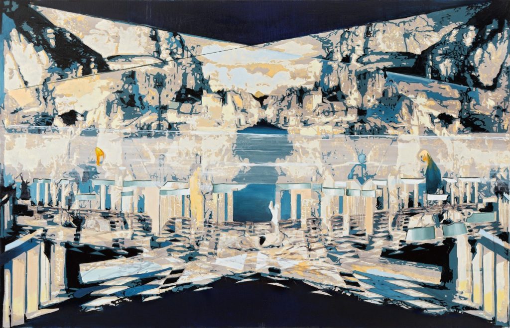 Орен Элиав. Трансфигурация. Масло на холсте. Частная коллекция. Выставка "Минегед"