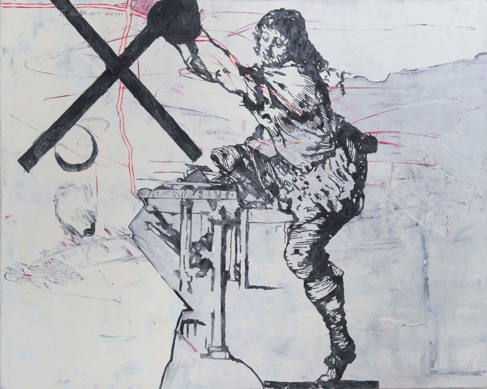 Шарон Полякин. Невиим угол Шивтей Исраэль. Выставка в "Семинаре печати".