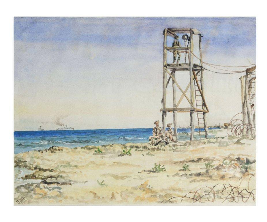 Акварель Шмуэля Каца