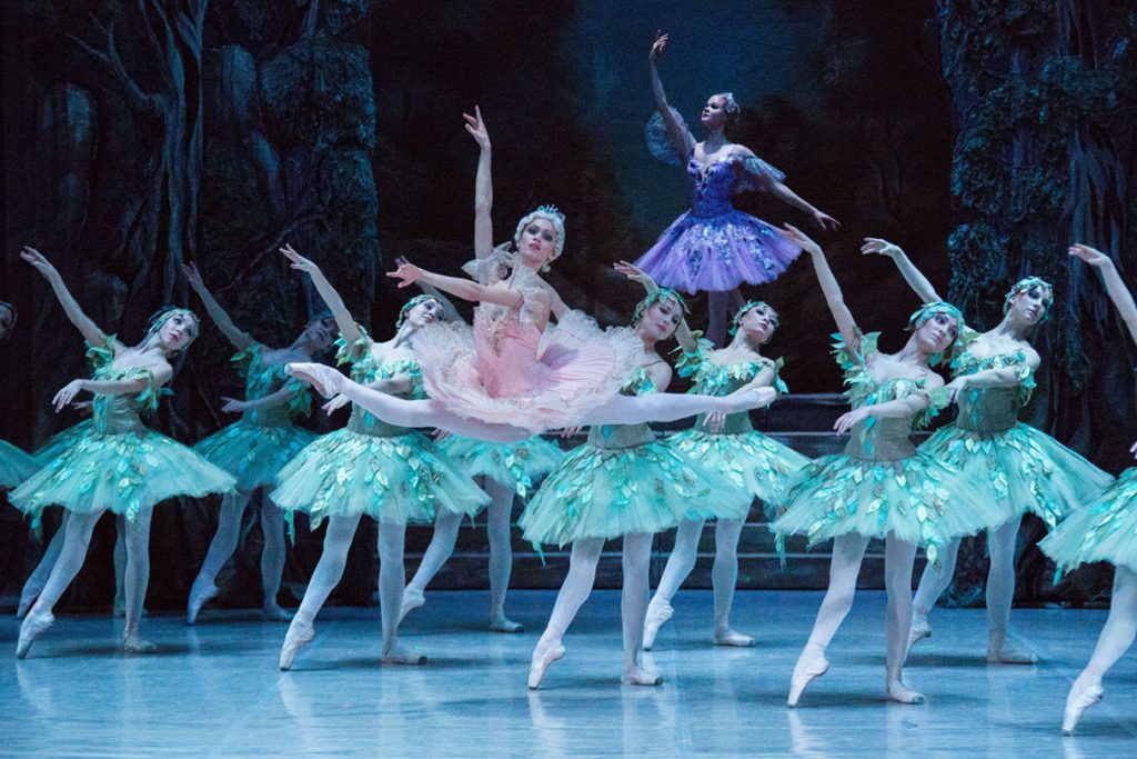 Сцена из балета "Спящая красавица". Фото - М. Логвинов
