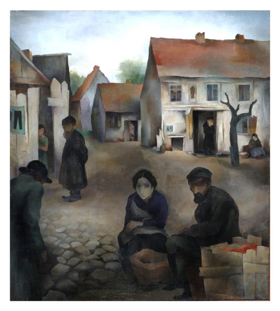 Йосеф Будко. Рынок. 1927