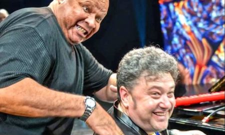 Рэй Браун и Леонид Пташка - фото из личного архива Леонида Пташки