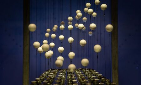 Музей науки в Иерусалиме. Выставка "Загадка Леонардо". FLOCK. Фото Яэль-Илан