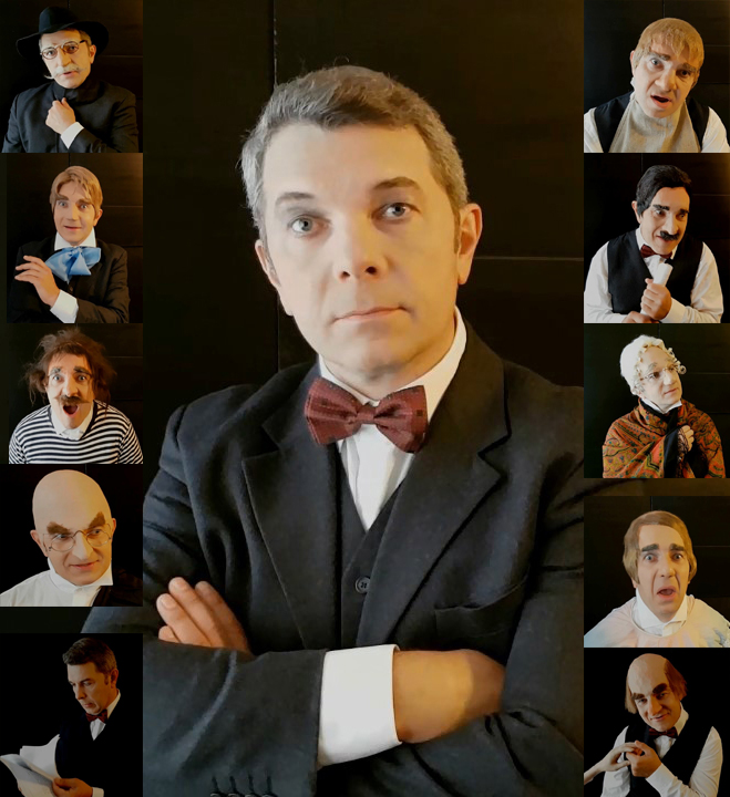 "Записки покойника". - Игорь Театр "Монплезир". -Фото - © Игорь Ларин