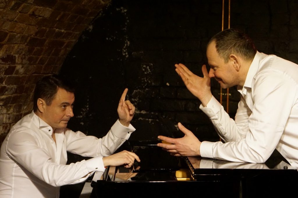 Евгений Борец и Даниил Спиваковский. «Диалоги» . Фото © Маргарита Шол