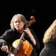 Musicians Alexander Knyazev, on cello, and Plamena Mangova, on piano, perform on stage at the Jerusalem International YMCA Concert Hall during the 19th Jerusalem International Chamber Music Festival (JCMF), Jerusalem, Israel, September 5, 2016. (Photo by Dan Porges/Getty Images)