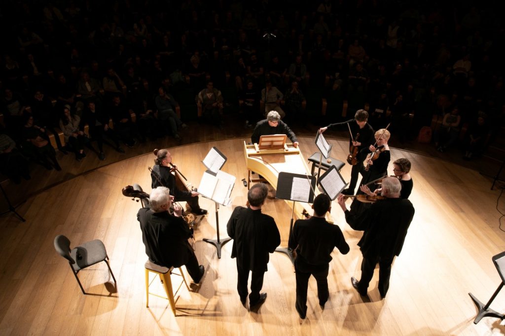 на концерте «Перселл и Мартынов» в Тель-Авиве, в Израильской консерватории "Штрикер", 27 февраля 2020 года. Фото - © Маша Кушнир. Предоставлено фестивалем M.ART