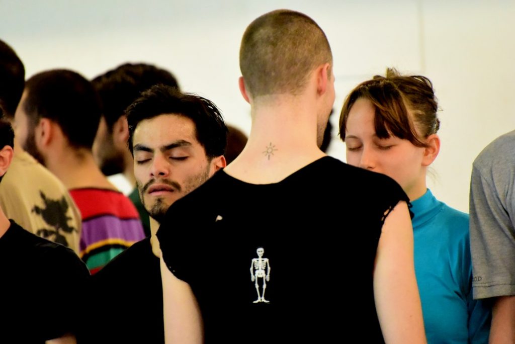 "Гирлянда", репетиция - фото © Елена Запасская