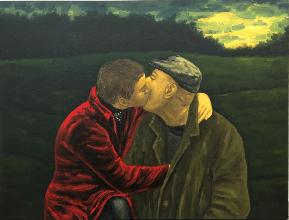 Meir Pichhadze, 2000, Oil on canvas, 77x102 cm