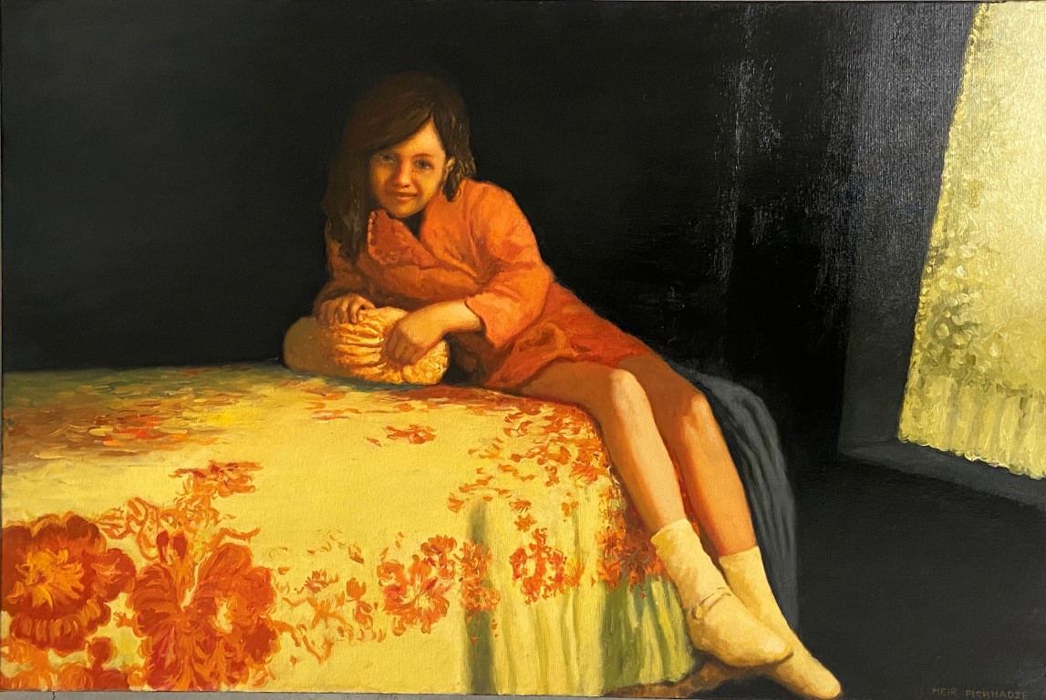 Meir Pichhadze. Oil on canvas 49.5 x 74.5 cm