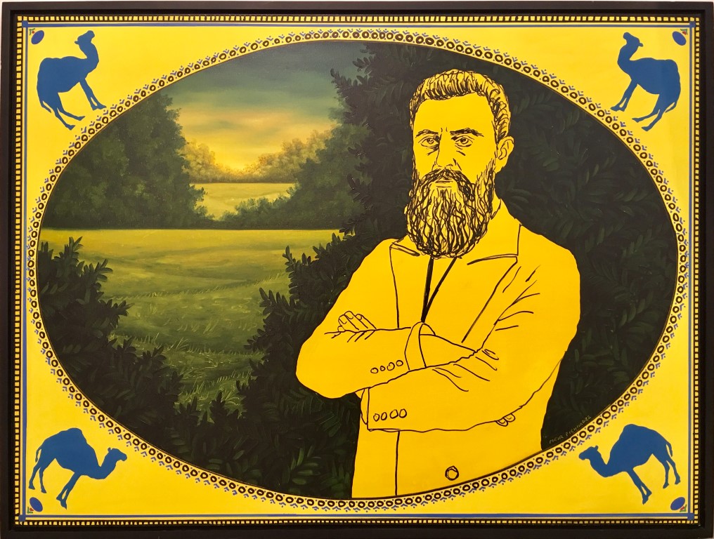 Meir Pichhadze, Untitled, 2004, Oil on canvas, 90x120 cm