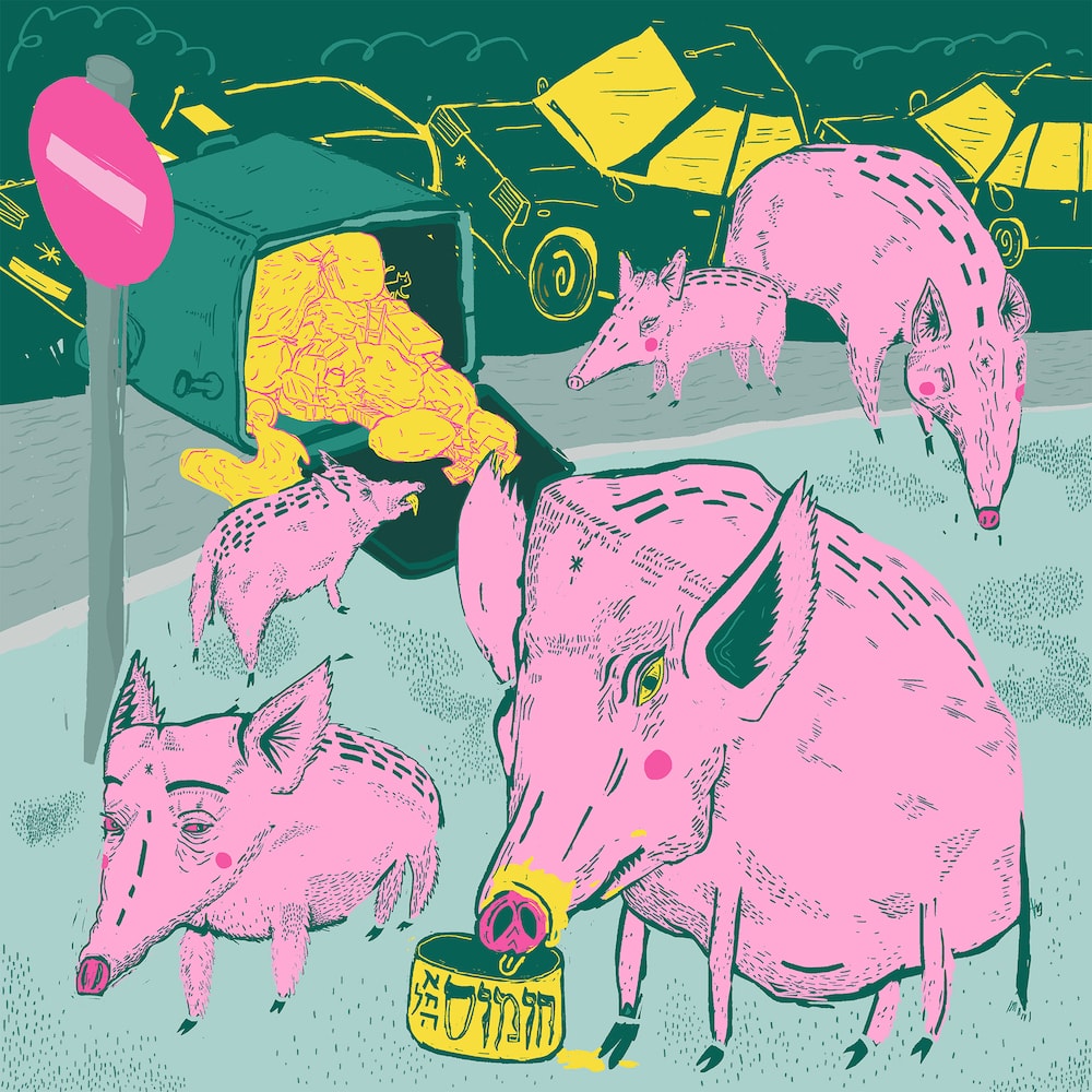 עידו בק, 2016, חזירים