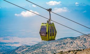 jinipix רכבל הקרוניות החדש באתר החרמון צילום