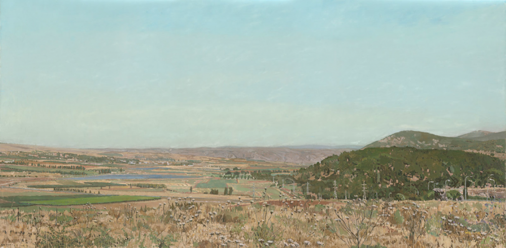 אלי שמיר ממלכת ירדן מתל יזרעאל 2015 אוסף פרטי צילום אורי שדה