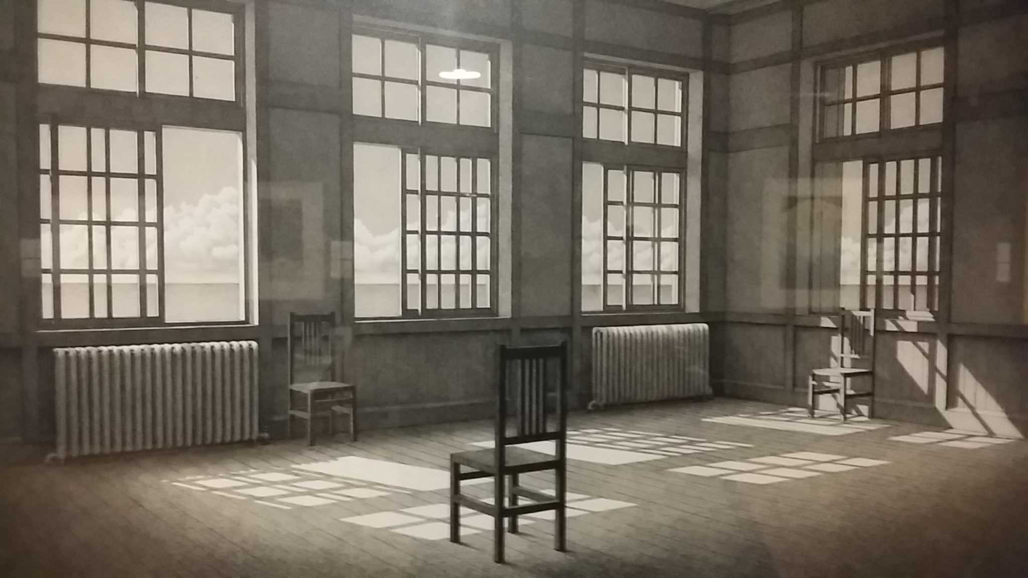 Литография современного японского художника Ямамото Кейсуке