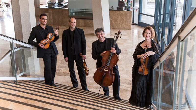 <em>Квартет Тосканини © Михаэль Павия. פסטיבל ישראל-עדן תמיר-רביעיית טוסקניני©Michael Pavia</em>