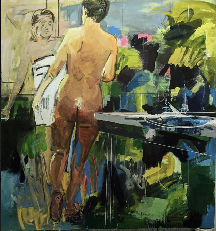 Йонатан Голд. Без названия. 2019. 160 х 180