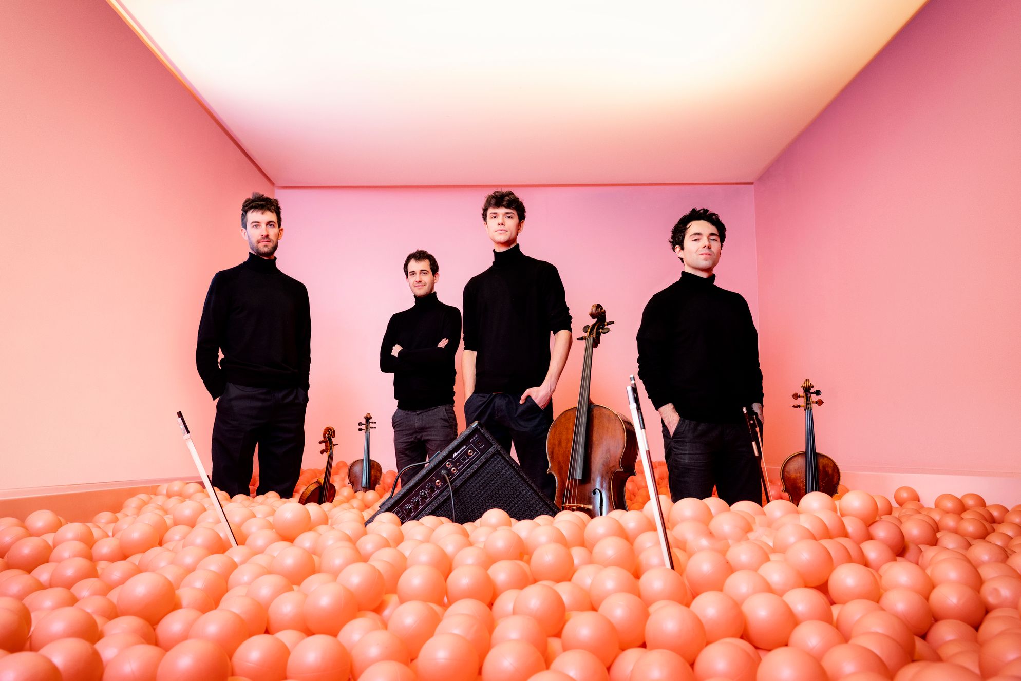 Vision String Quartet. Credit Harald Hoffmann