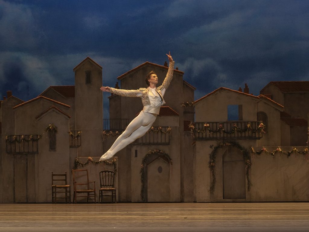 Marianela Nuñez and Vadim Muntagirov3 in The Royal Ballet’s Don Quixote. Photo by Courtesy of the Royal Opera House. Photograph by Andrej Uspenski
