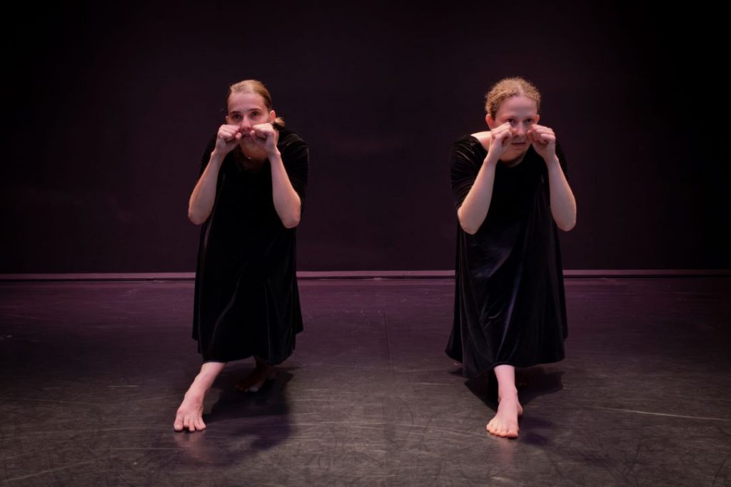 Roy Assaf - The fall of the structure. Photo by Asya Skorik