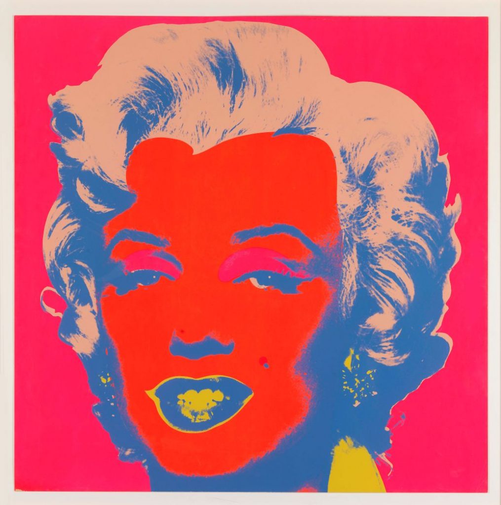 Andy Warhol, Marilyn Monroe. Screenprint, 1967, 91.5 x 92 cm. Gift of Gilbert Brownstone, Paris and New York, to American Friends of the Israel Museum. B78.0352. © 2025 Andy Warhol Foundation for the Visual Arts, Inc. / Licensed by Artists Rights Society (ARS), New York / Marilyn Monroe™; Rights of Publicity and Persona Rights are used with permission of The Estate of Marilyn Monroe. Photo © The Israel Museum, Jerusalem, by Elie Posner