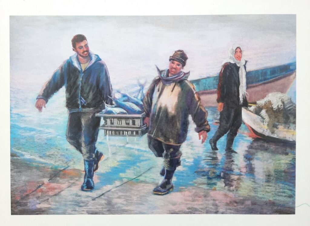 Александра Ильяев. Fishmen's village. 2025